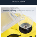 DIVEDEER Handheld Steam Cleaner Automotive Sterilization Disinfection High Temperature Wiper Washer for Floor Kitchen Cars