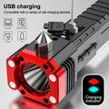 Led Flashlight with Safety Hammer Work Light Emergency - View 4 | SAMAG