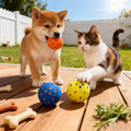 Interactive Dog Toys Dog Ball Automatic Moving Dog Ball Bouncing and Rotating Smart Ball for Small/Medium/Large Dogs Durable 3