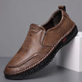 Business Casual Leather Shoes Daily Breathable Men's Leather Men's Shoes Genuine Leather Office Workplace Casual Business Shoes