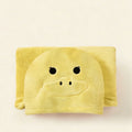1pc Soft And Absorbent Baby Bath Towel With Cute Yellow Duck Design