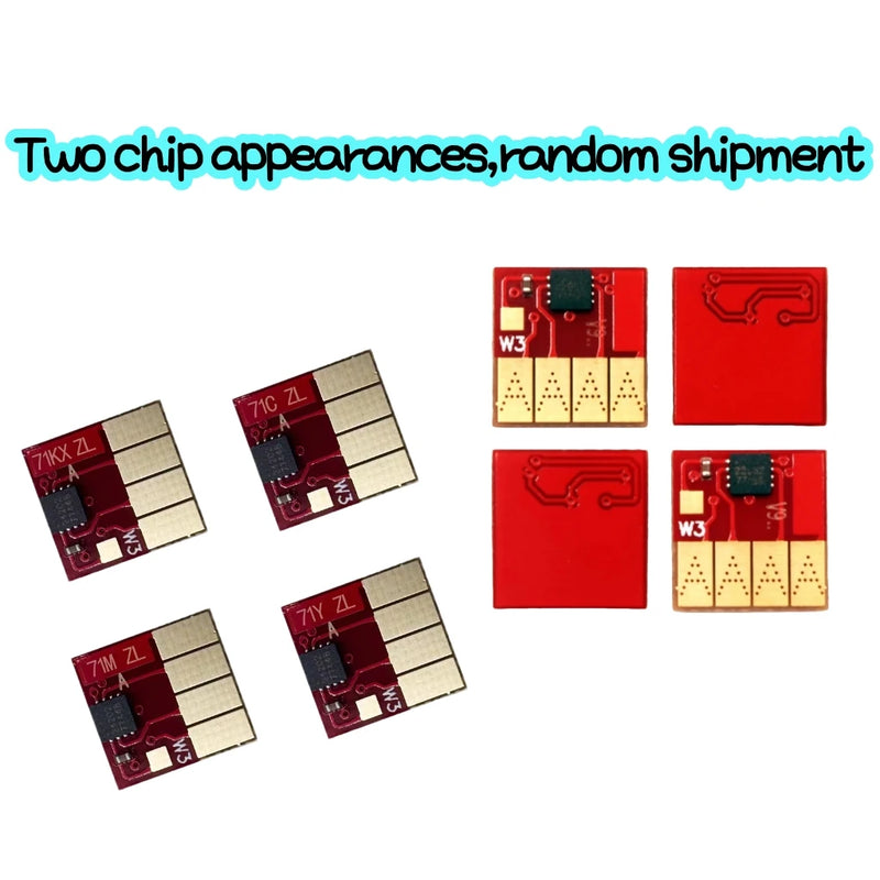 5Sets ARC Auto Reset Chips For HP711 711XL Cartridge Chips For HP Designjet T120 T520 Printer Ciss Refillable Ink Cartridges