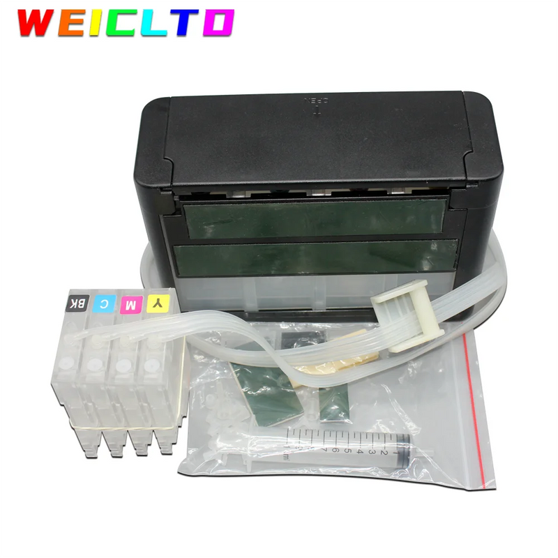 711 XL Ciss Continuous Ink Supply System For HP Designjet HP711 T125 T130 T525 T530 T120 T520 Printer With Permanent Chip Chain