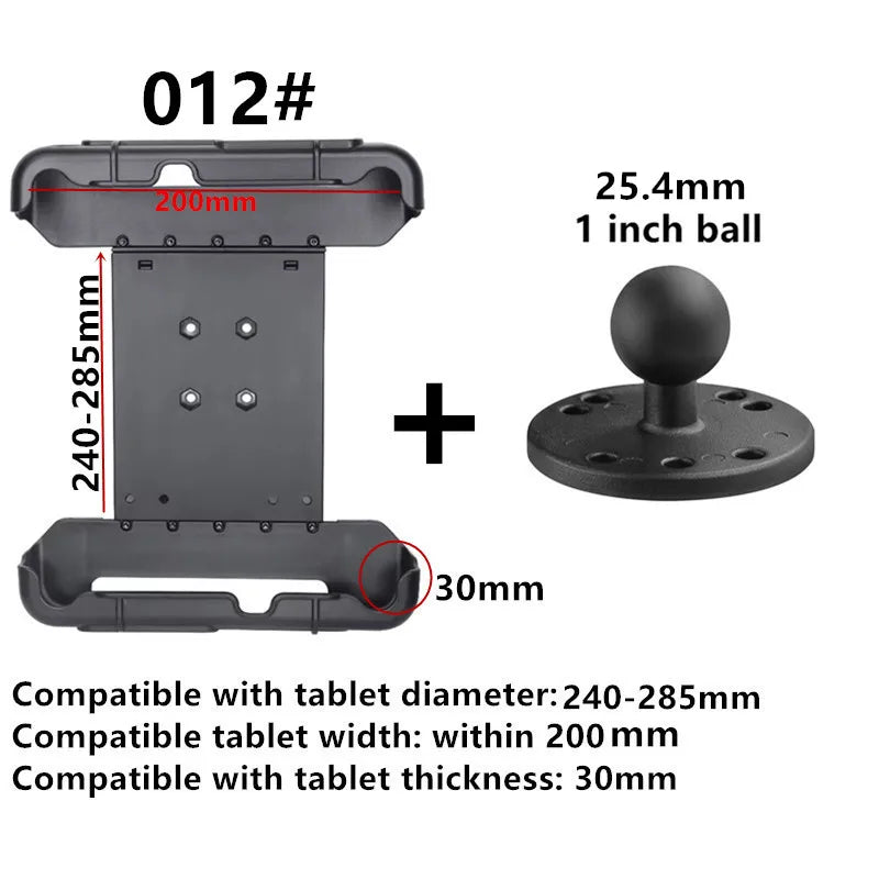 Panasonic FZ-G2 tablet for Tablet with external dimensions within 285x200mm and thickness within 31mm for Ram Mounts