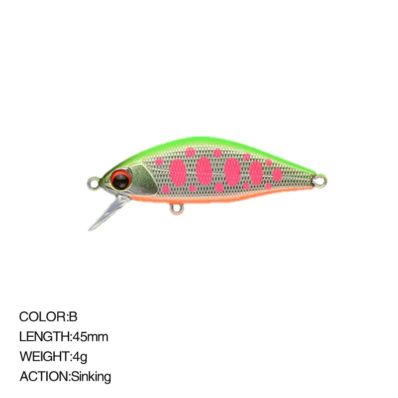 Japan Design Hard Fishing Lure Pesca Issen 45mm 4g - View 11 | SAMAG
