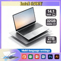 Intel 6500Y 14.1 Inch Ultra Light Laptop 2C4T 1.1GHz Base 3.4GHz Boost 32GB RAM 2TB PCIe SSD 5000mAh Backlit Fingerprint Pro Max
