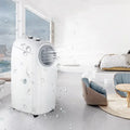 12000BTU Portable Air Cooler, Dual-Pipe Portable Air Conditioner, for Home and Office Use (Cooling, Heating, Dehumidification)