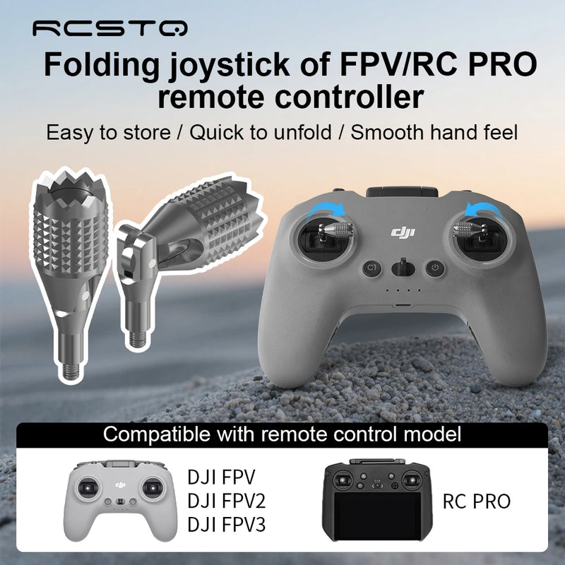 Remote Joystick for DJI Flip/Mavic 3 Pro/Neo2/Neo/Mini 5 Pro/4 Pro/Air 2S RC-N3/RC 2/RC Controller Thumb Rocker Drone Accessory
