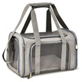 1PC Cat, Dog Carrier for Small Medium Cats Puppies up to 15 Lbs, Collapsible Travel Puppy Carrier