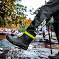 Fashion High-Top Rain Boots Outdoor Fishing Boots Men's Rain Boots For Outer Wear Long-Tube Waterproof And Non-Slip Couple Style