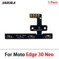 New For Motorola Moto Edge 20 30 40 50 Pro Lite Ultra Neo Fusion Plus Volume Button Power Switch On Off Button Flex Cable