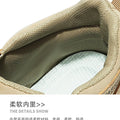 Men's High-Cut Casual Sports Shoes Anti-Slip Wear-Resistant Ankle Boots Outdoor Workwear Footwear for Comfortable Walking