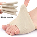 Silicone Metatarsal Foot Pads for Shoes Insert Forefoot Pads Man Woman Toe Socks for Standing Long Time Pain Relief Insoles