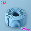 2M Baby Safety Soft Anti-Collision Foam Strip Home Table Corner Protector Tape Table Edge Protector for Baby Protection Products