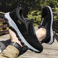 Men's non-slip casual sports shoes wear-resistant hiking shoes Outdoor 2025 fashion comfortable flat walking shoes for men