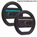 2PCS Game Steering Wheel Controller Handle Holder For Nintendo N-Switch Portable Game Console Controller Gamepad Accessories