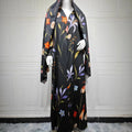 Eid Scarf Abaya Women Elegant Muslim Jalabiya Long | SAMAG