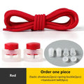 Spring Lock Shoelaces No Tie Shoe Laces Sneakers Round Elastic Shoelace Kid Adult Quick Without Ties Shoestrings Rubber Bands