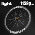 KORE CYCLONE Bicycle Carbon Wheelset 50MM Height Lightweight Carbon Spokes 36T Ratchet HG/XDR/MS Hub Winter Cycling Accessories