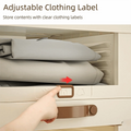 Household Plastic Drawer Organizer Foldable Pull Out Cabinet Storage Stackable With Handle Box Home Use - View 4 | SAMAG