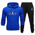 Men's Fashionable Casual Sportswear Outdoor Fitness Jogging Set Autumn and Winter Pullover Hoodie + - View 9 | SAMAG