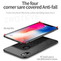 For iPhone X XR Case ZROTEVE Luxury Ultra Thin Frosted Hard PC Cover For Apple iphone XR XS Max iPhonex 10 iPhone10 Phone Cases