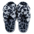 Shevalues Fashion Fluffy Home Slippers For Women Winter Indoor Open Toe Furry Cotton Shoes New Casual Furry Cozy Soft Slippers