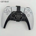 Mini 3D Printed Steering Wheel for PS5 Controller, Racing Game Auxiliary Simulator Wheel Gamepad Accessory