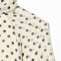 KONDALA Women Trendy Polka Dot Blouse Bow Tie O - Neck - View 5 | SAMAG