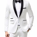 2 - Piece Men's Suit Suitable For Wedding Business Single Button Jackets And Pants Sets, Slim Fit - View 17 | SAMAG