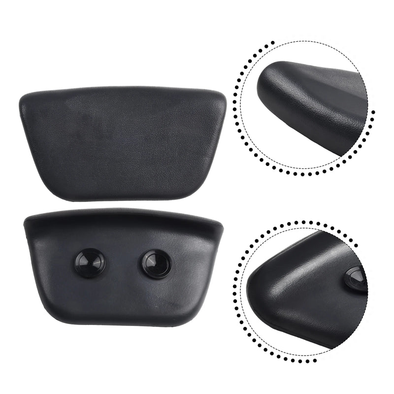 Spa Bath Pillow PU Bathtub Headrest Waterproof Bath Cushion 265*150*60mm BLACK Bathtub Pillow For Neck Head Support Free Ship