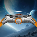 PINDU Design Original New Brand Wristwatches Miyota 8215 Planet Theme Series Mechanical Watch Men's Curved - Visuel 2 | SAMAG