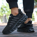 Men's Thick Soled Sports Shoes for Spring and Summer Women's Breathable and Shock-absorbing Fashionable Running Shoes Bare Foot