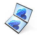 Intel N150 N100 CPU Dual Screen Laptop 14"+14 " 2K Touch Screen Notebook 32GB 360 Degree Flip Metal Case 2 in 1 Laptop Computer