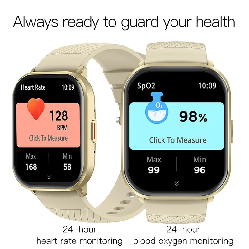OLEVS Watch Multilingual Electronic Watch IP68 Waterproof Smartwatch Outdoor Sports Fitness Tracker Health Monitor BT5.2 8206