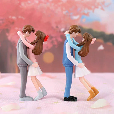 Romantic Couple Figurines Garden Decor Micro Landscape | SAMAG