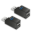 3-in-1 USB HUB USB 3.0 Adapter USB Docking Station USB Splitter Extender OTG Adapter 5Gbps High Speed for PC Laptop Macbook