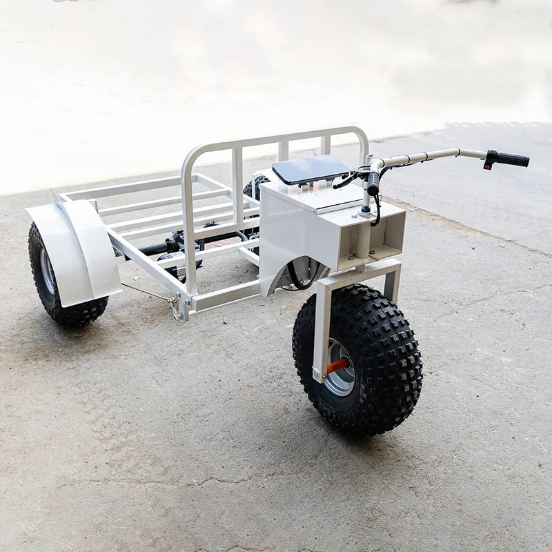 Wholesale Logistics Electric Flat Car Electric Trolley Electric Flat Trolley For Cargo Carrier Transport Flatbed Car