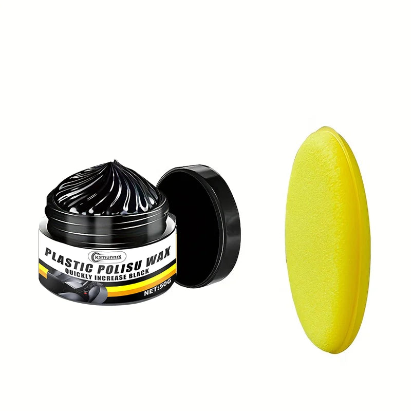 Multi-Purpose Care and Repair Cream - Deep Conditioning for Car Seats, Sofas, Jackets, Shoes, and Clothing: Enhances Shine