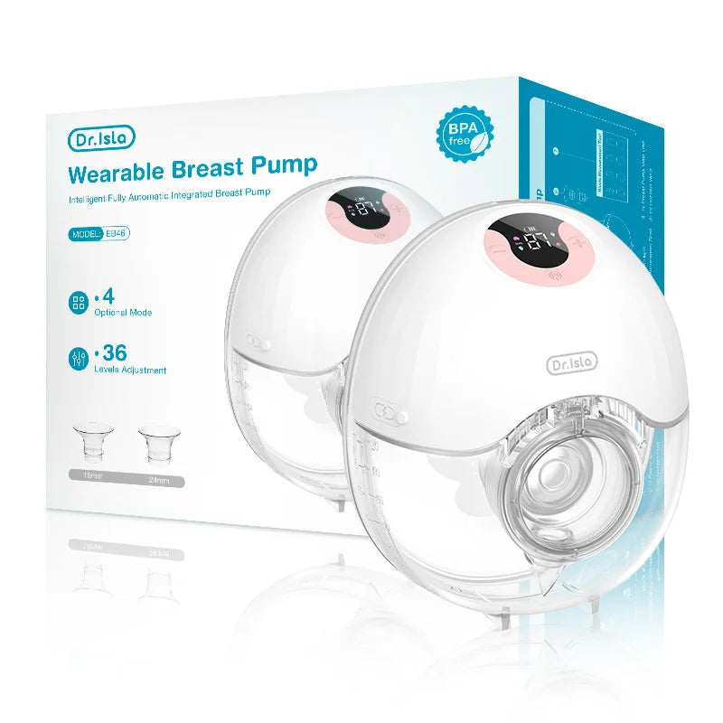 Wearable Breast Pump Hands Free Electric Comfort Milk - View 7 | SAMAG