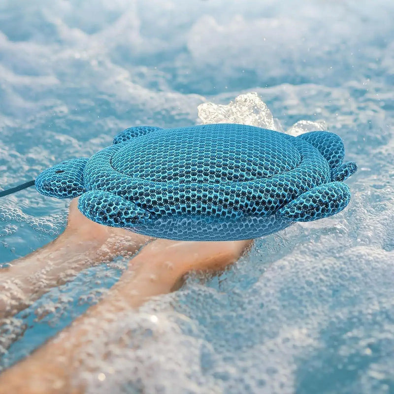 Hot Tub Scum Absorber Pool Oil Sponge Floating Scum Ball Spa Oil Absorbing Sponge Reusable Bathtub Skimmer for Water Maintenance