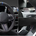 Custom Anti-Slip And Soft Suede Leather Car Steering Wheel Cover For Volvo V60 XC60 XC90 S60 S80 S90 Avant Steering Wrap