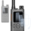BAOFENG AT 1 Screen Protector Cover Walkie Talkie HD Clear Anti-Scratches Only For ALERVITES PoC Two Way Radio Accessories