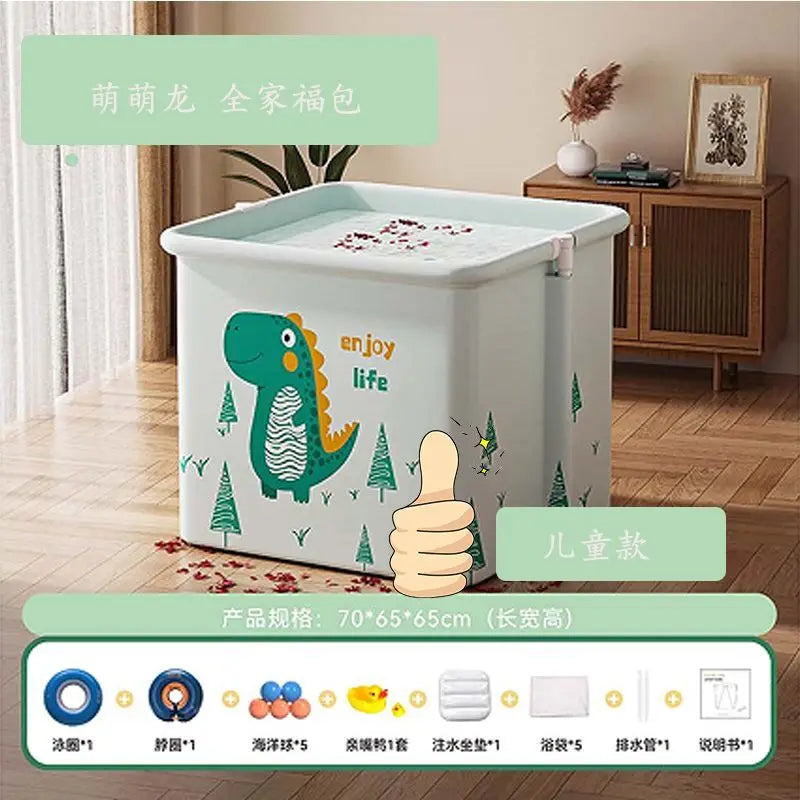 Prop Adults Bathtub Organizer Toys Groundsheet Tempreture Bathtub Edge Barrier Household Wanna Skladana Dla Doroslych Furnitures