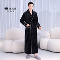 Warm Coral Fleece Kimono Bathrobe Gown Winter Thickened | SAMAG