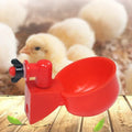 Anti Pollution Self-cleaning Automatic Poultry Water Dispenser Portable Poultry Feeding Feeding Supplies for Chick Duck Goose