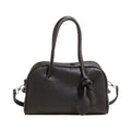 Women Boston Bag Large Capacity PU Leather Handbag Soft Casual Shoulder Bag Chic Daily Commuter Crossbody Tote Purse