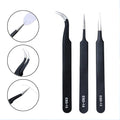 6Pcs/Set 3D Printer Parts Tool Tweezers Anti-Static Precision Maintenance Tweezers Model Making Repair Tool Filament Cleaning