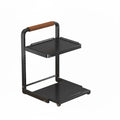 Rice Cooker Air Fryer Rack 2 - Tier Pull - out Kitchen Shelf Non - Slip Feet Adjustable Appliance Storage | SAMAG