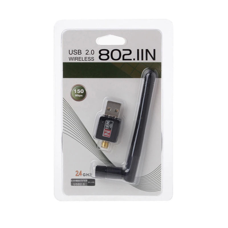 360 Portable 600Mbps Dual Band 5GHz Wireless Network Card Lan USB PC WiFi Adapter Antenna 802.11AC - Visuel 8 | SAMAG